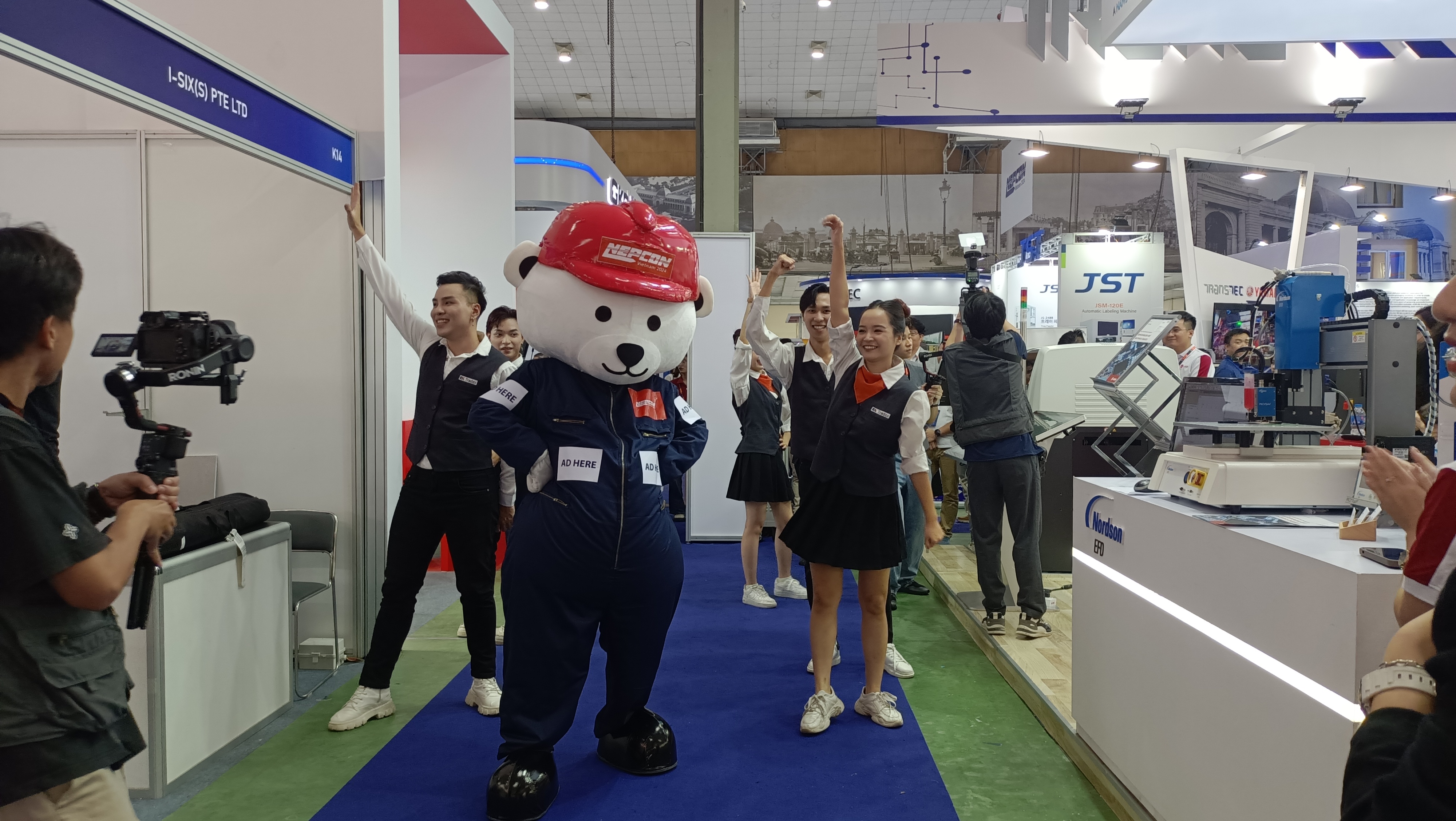 江西今年会微亮相越南河内国际电子元器件及生产设备展，圆满落幕！